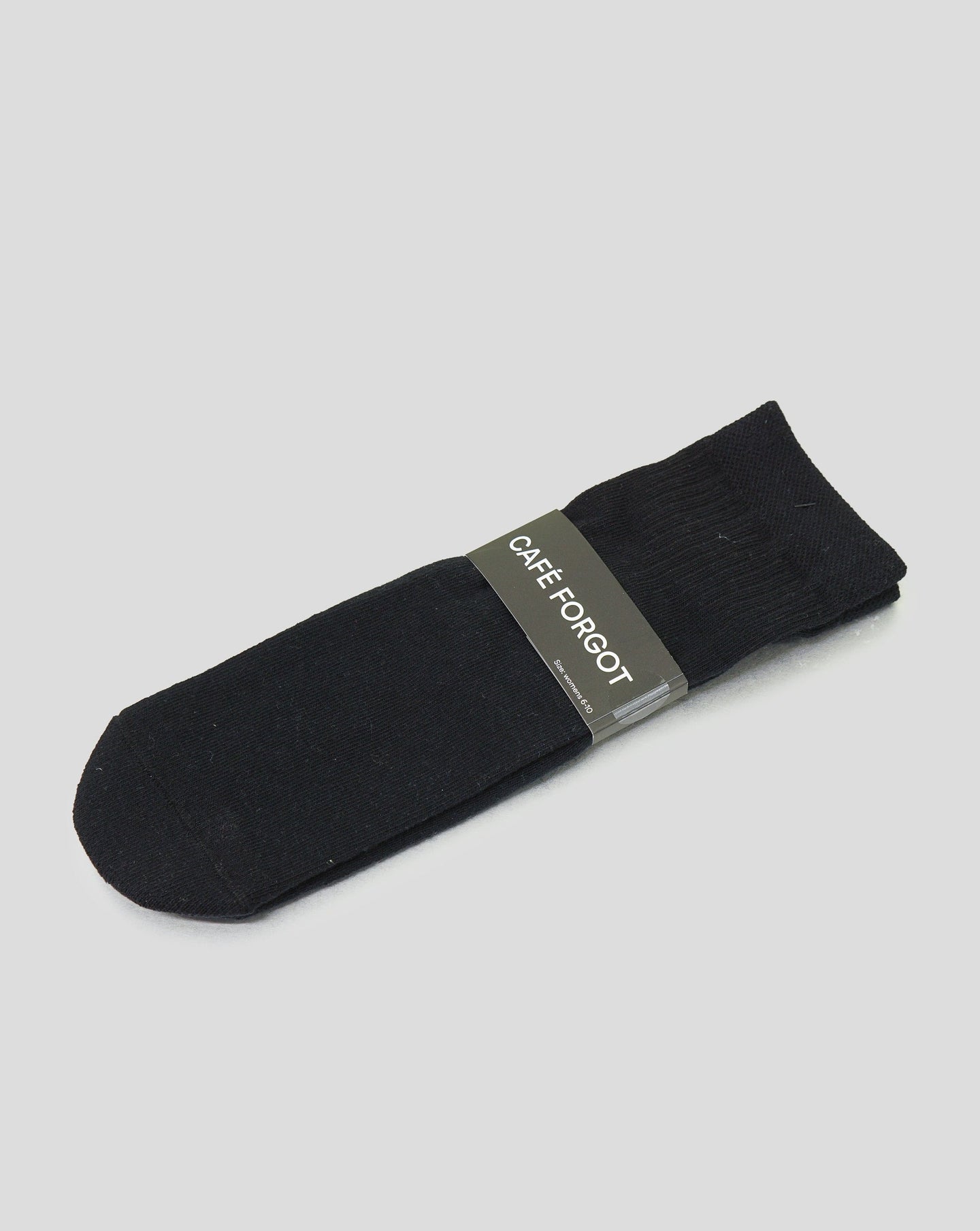 Café Forgot - black socks (1 pair)